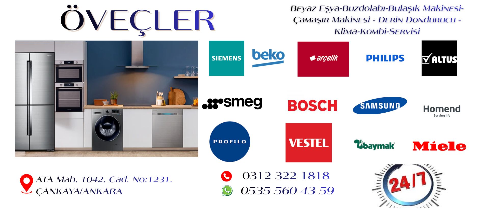 Öveçler Beyaz Eşya